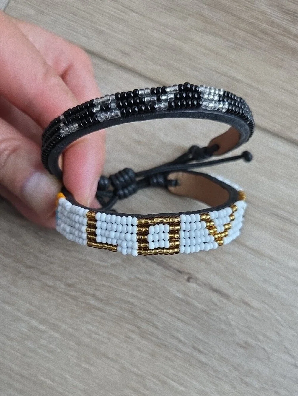 LOVE Bracelet - White/Gold Bracelet